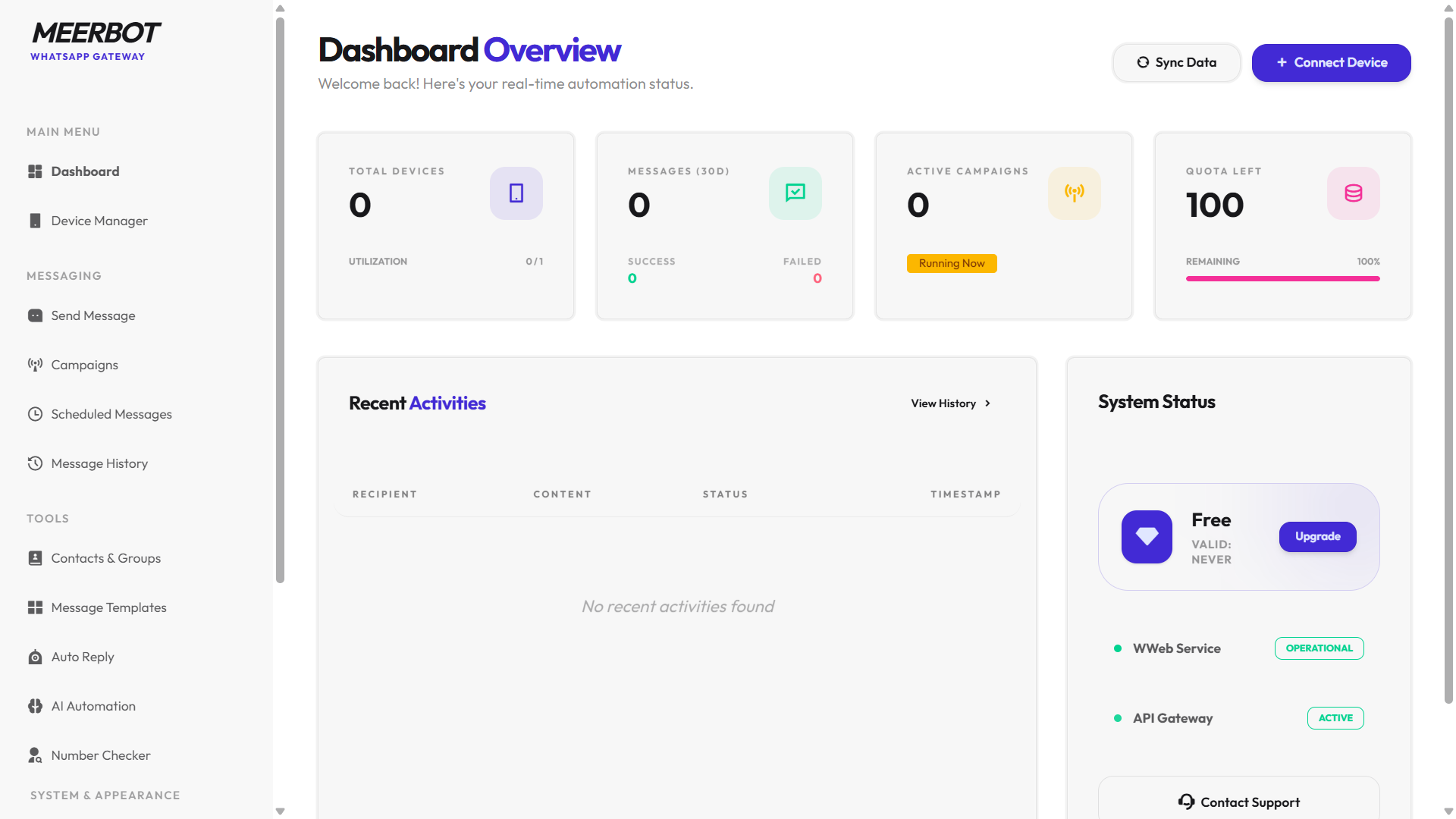 Dashboard Preview